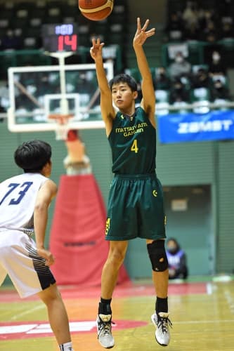 ［男子1回戦］県立日川vs松山学院3